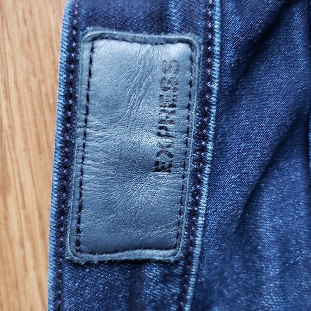 Express Skinny Stretch Legging Jeans Size 0๐ 24" Waist X 30" Inseam Length - Picture 11 of 13